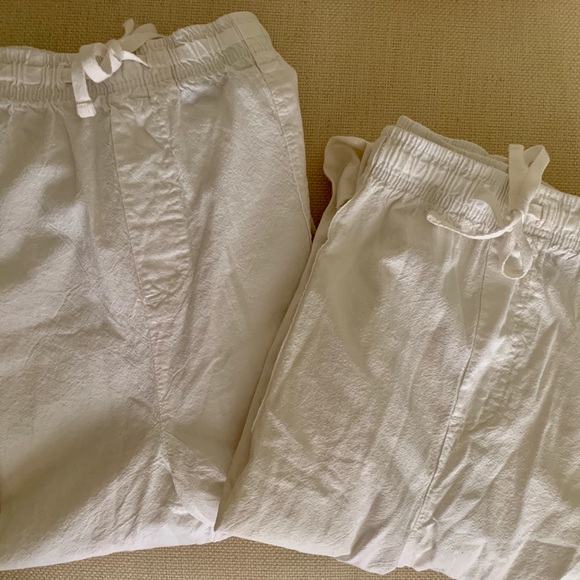 Basic Editions Pants - NWOT 2 Pairs! Crop and Long Pants XL